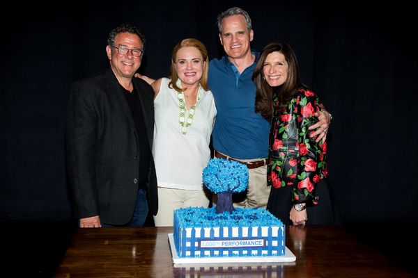 Michael Greif, Jennifer Laura Thompson, Michael Park, Stacey Mindich Photo