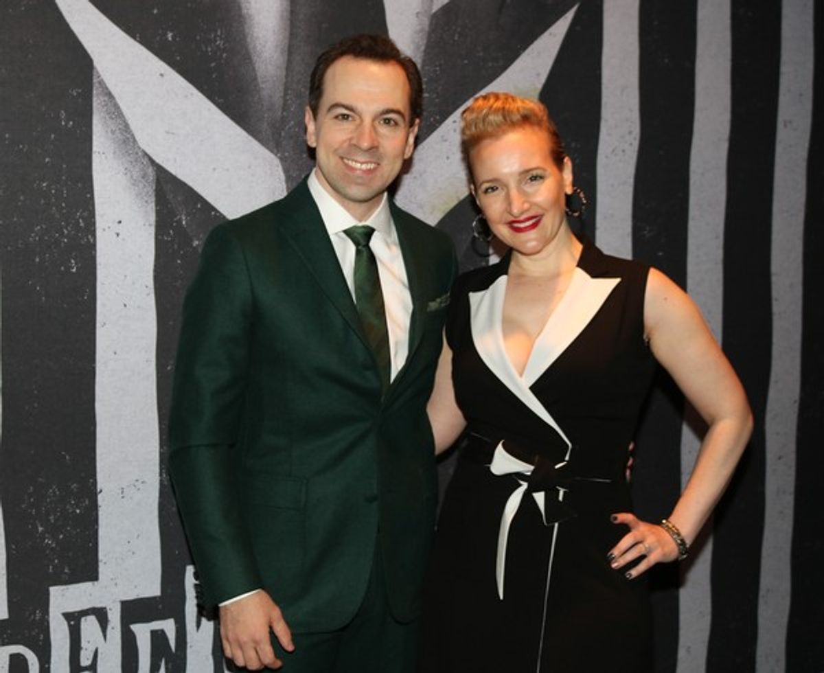 Rob McClure and Maggie Lakis at 