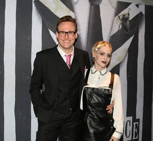 Abe Goldfarb and guest @ BroadwayWorld Abe Goldfarb and guest Photo