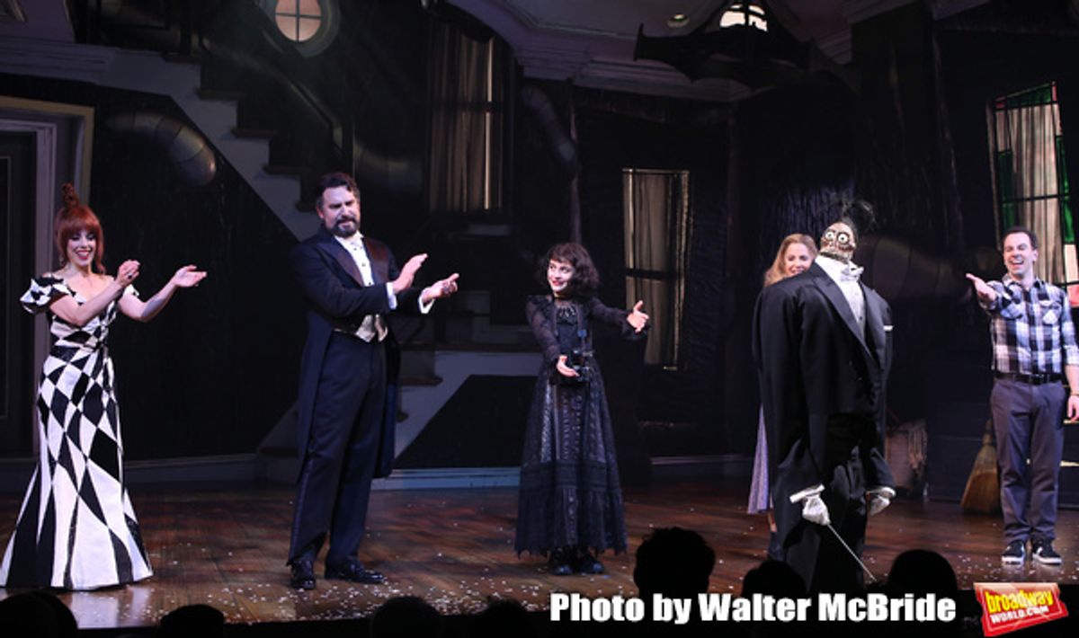 Leslie Kritzer, Adam Dannheisser, Sophia Anne Caruso and Rob McClure at 