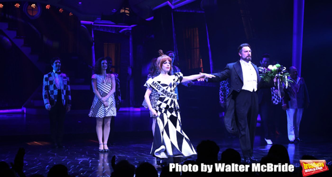 Photo Coverage: BEETLEJUICE Opening Night: Say This Three Times! The Cast Takes Their Opening Night Bows!  Image