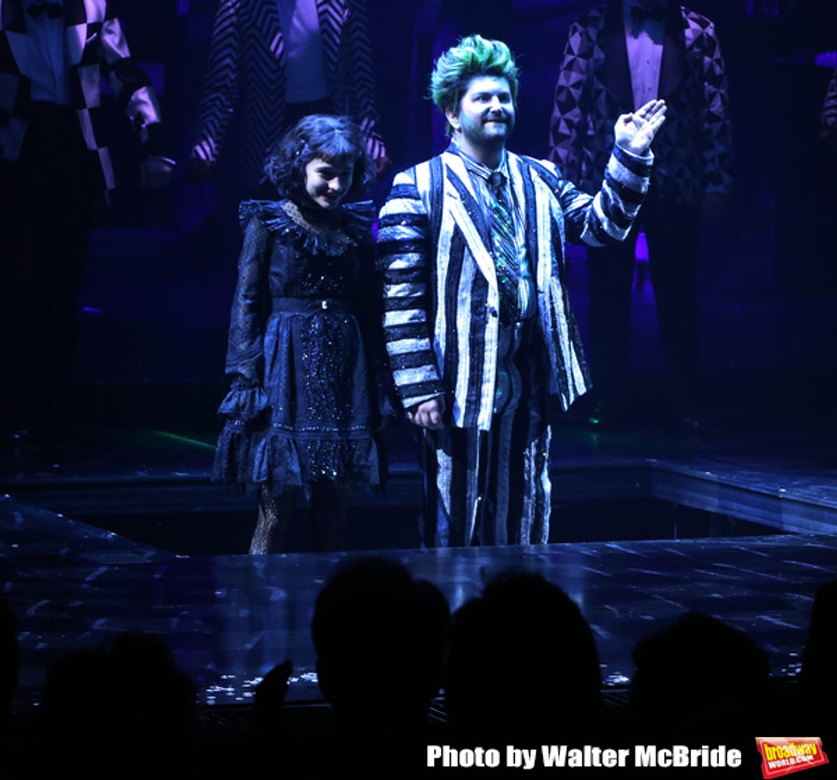 Sophia Anne Caruso and Alex Brightman at 
