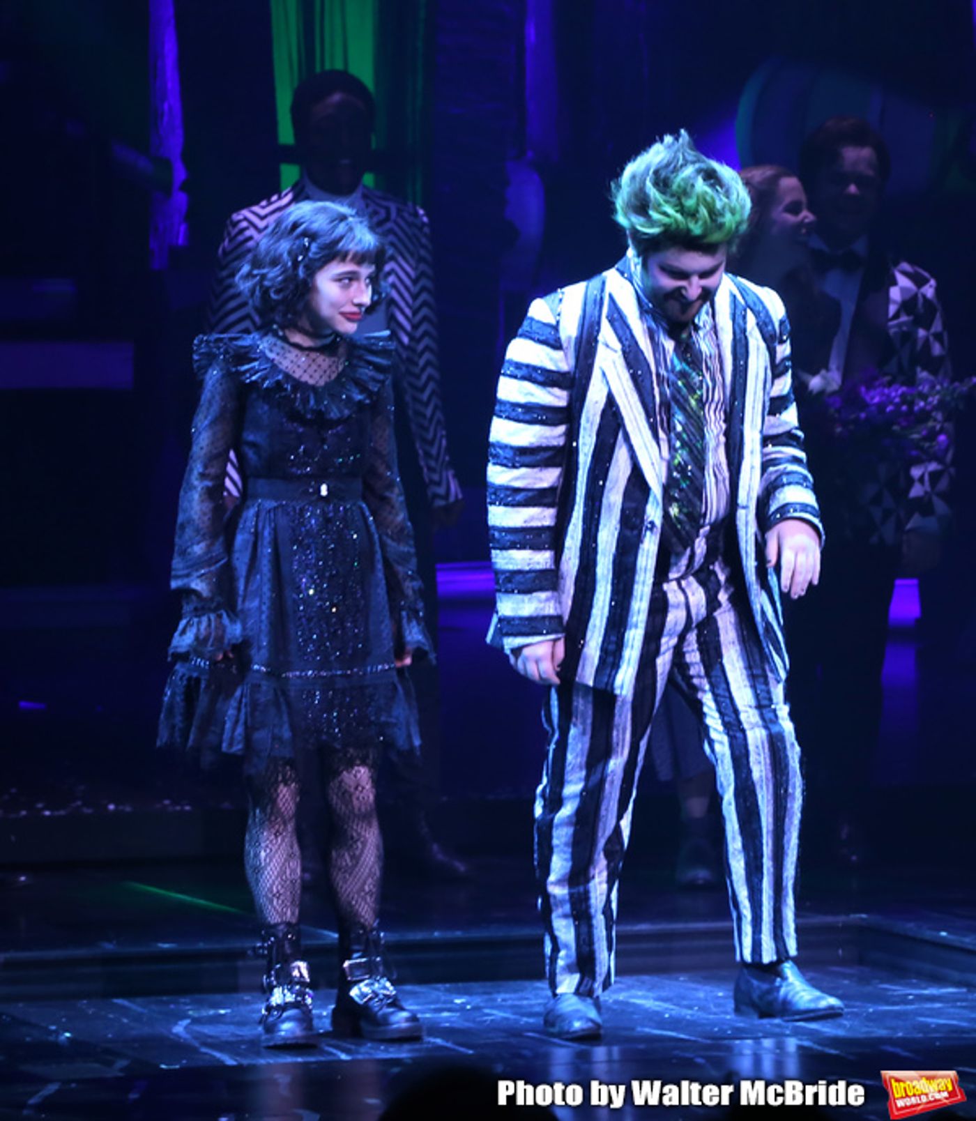 Photo Coverage: BEETLEJUICE Opening Night: Say This Three Times! The Cast Takes Their Opening Night Bows!  Image