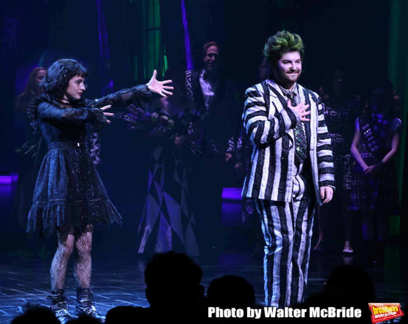 Photo Coverage: BEETLEJUICE Opening Night: Say This Three Times! The Cast Takes Their Opening Night Bows!  Image