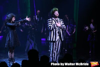 Sophia Anne Caruso and Alex Brightman Photo