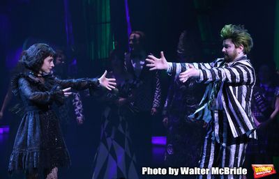 Sophia Anne Caruso and Alex Brightman Photo