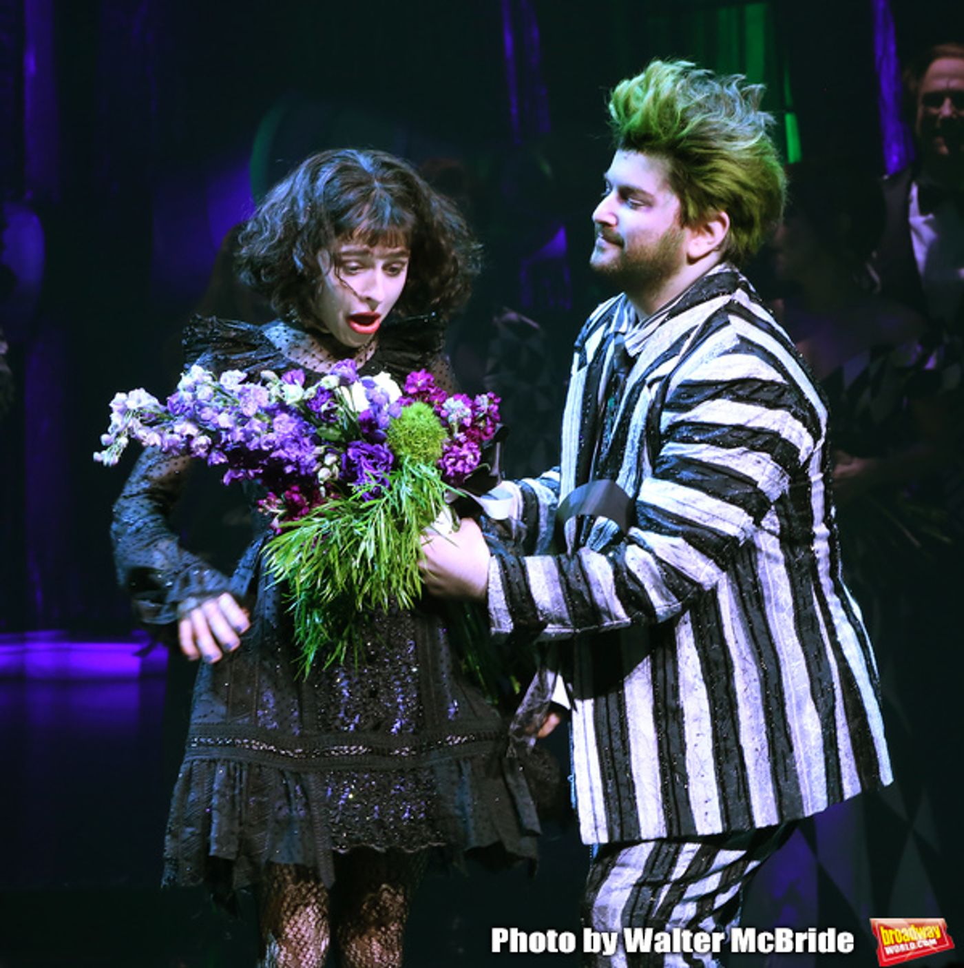 Photo Coverage: BEETLEJUICE Opening Night: Say This Three Times! The Cast Takes Their Opening Night Bows!  Image