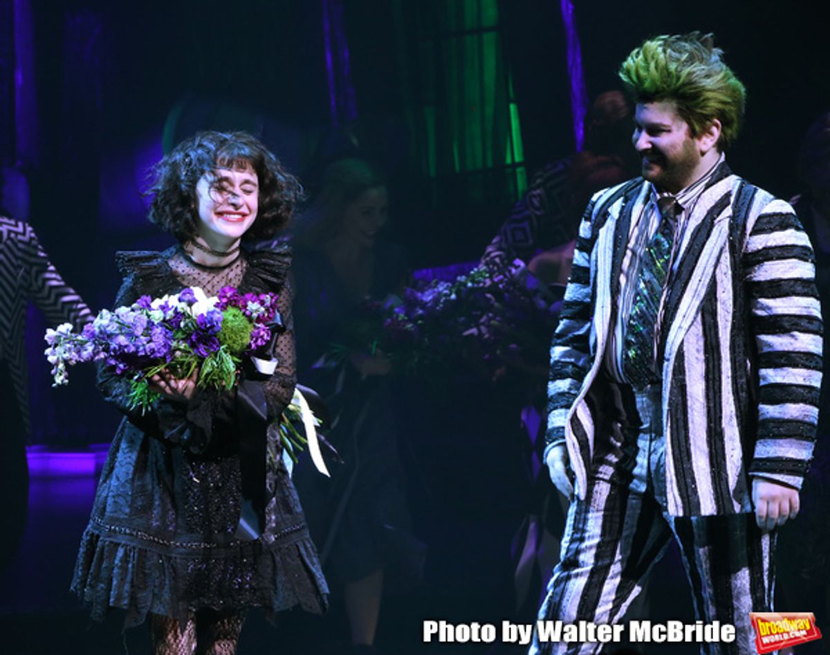 Sophia Anne Caruso and Alex Brightman at 