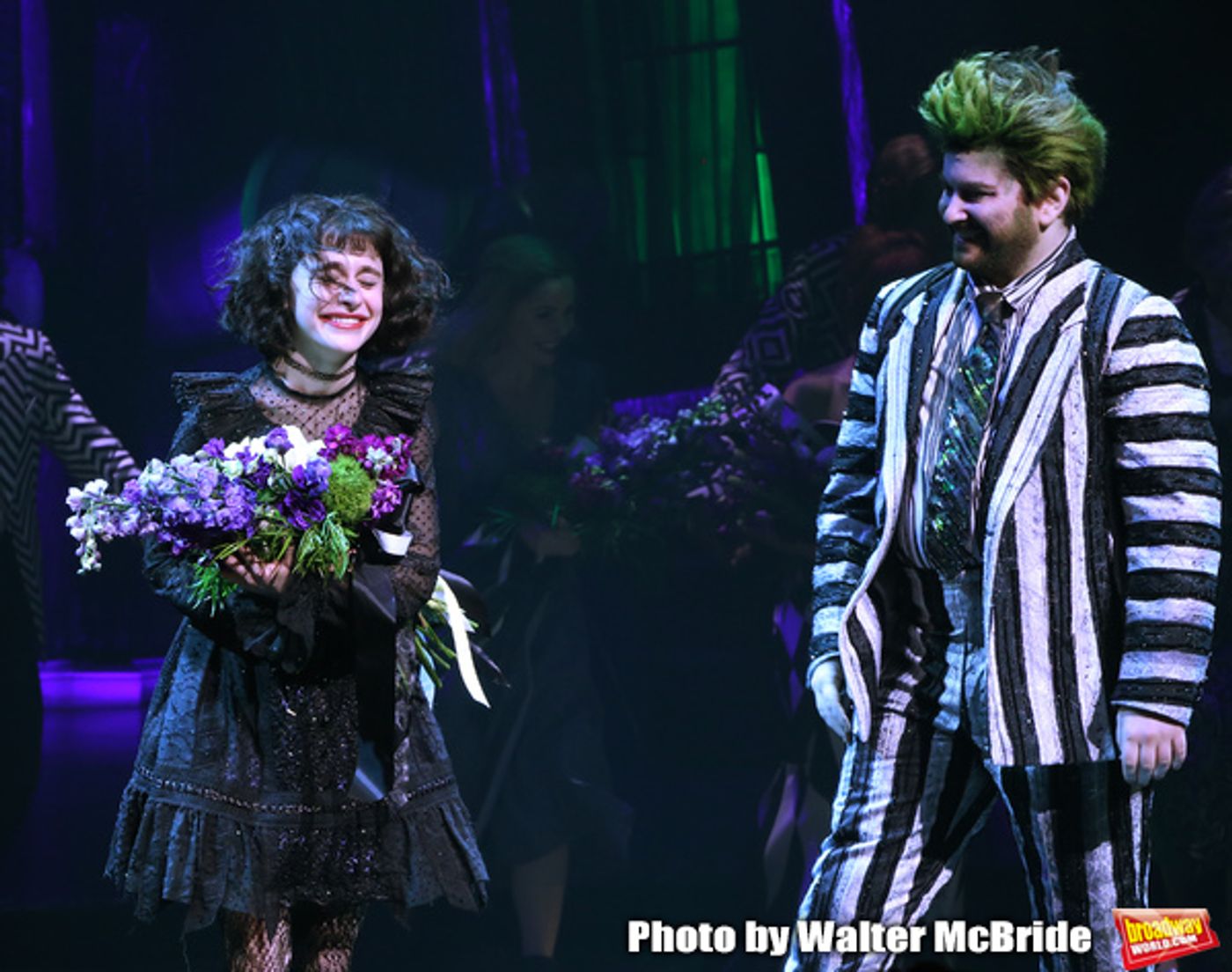 Photo Coverage: BEETLEJUICE Opening Night: Say This Three Times! The Cast Takes Their Opening Night Bows!  Image