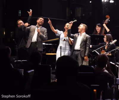 Tedd Firth, Clint Holmes, Veronica Swift, Nicolas King Photo