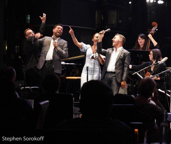 Tedd Firth, Clint Holmes, Veronica Swift, Nicolas King Photo