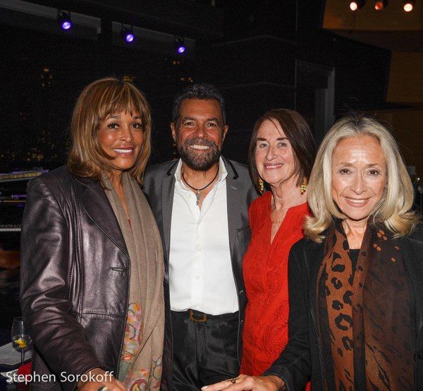 Faye Wattleton, Clint Holmes, guest, Eda Sorokoff Photo