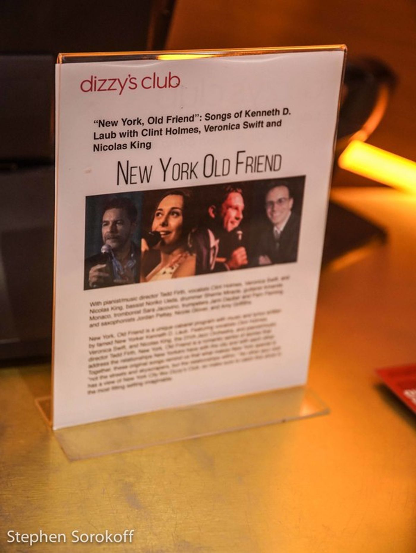 Photo Coverage: Ken Laub's New York, Old Friend Plays Dizzy's Club Photo Coverage: Ken Laub's New York, Old Friend Plays Dizzy's Club Image