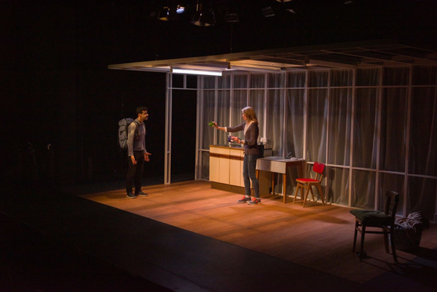 Photo Flash: First Look at NOVAE Theatre's DON'T LOOK AWAY  Image