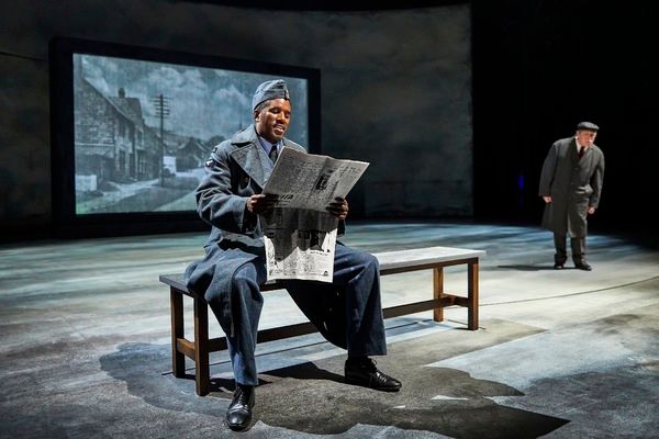 Gershwyn Eustach Jnr and David Fielder Photo