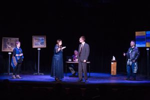 Selling It - Velvet Evans-Giacobassi, Emily Crews, Travis Blatchley, Josh Lightner and Andy Anderson @ BroadwayWorld Selling It - Velvet Evans-Giacobassi, Emily Crews, Travis Blatchley, Josh Lightner an Photo