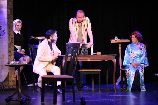 Lara Schr er, Joseph Raik, John Dillon and Sue-Ellen Mandell Photo