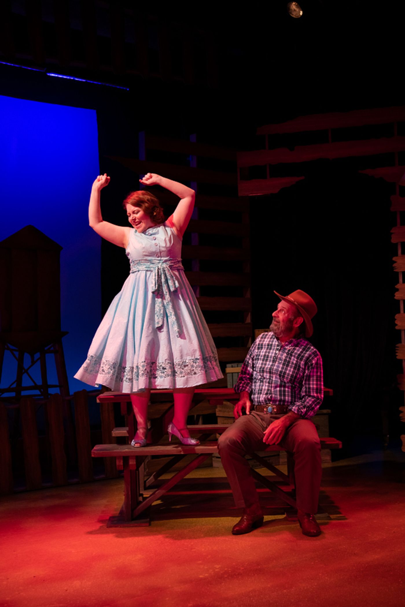 Photo Flash: First Look at 42nd Street Moon's 110 IN THE SHADE  Image