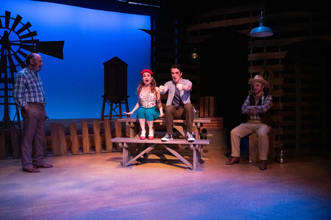 Photo Flash: First Look at 42nd Street Moon's 110 IN THE SHADE  Image