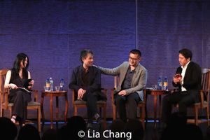 Dr. Agnes Hsu-Tang, David Henry Hwang, Huang Ruo, Andrew Stenson Photo