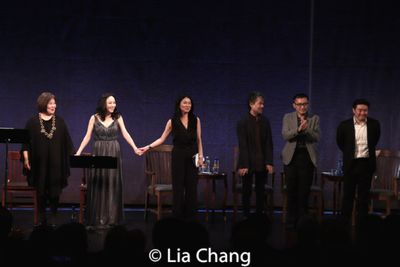 Guang Yang, Fang-Tao Jiang, Dr. Agnes Hsu-Tang, David Henry Hwang, Huang Ruo, Andrew  Photo
