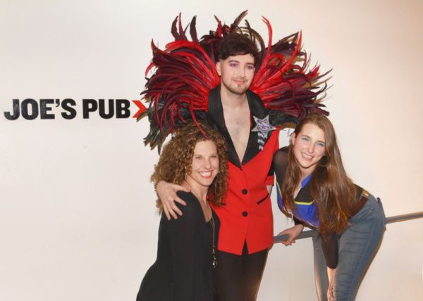 Max Vernon with Ellie Heyman and Leah Lane Photo