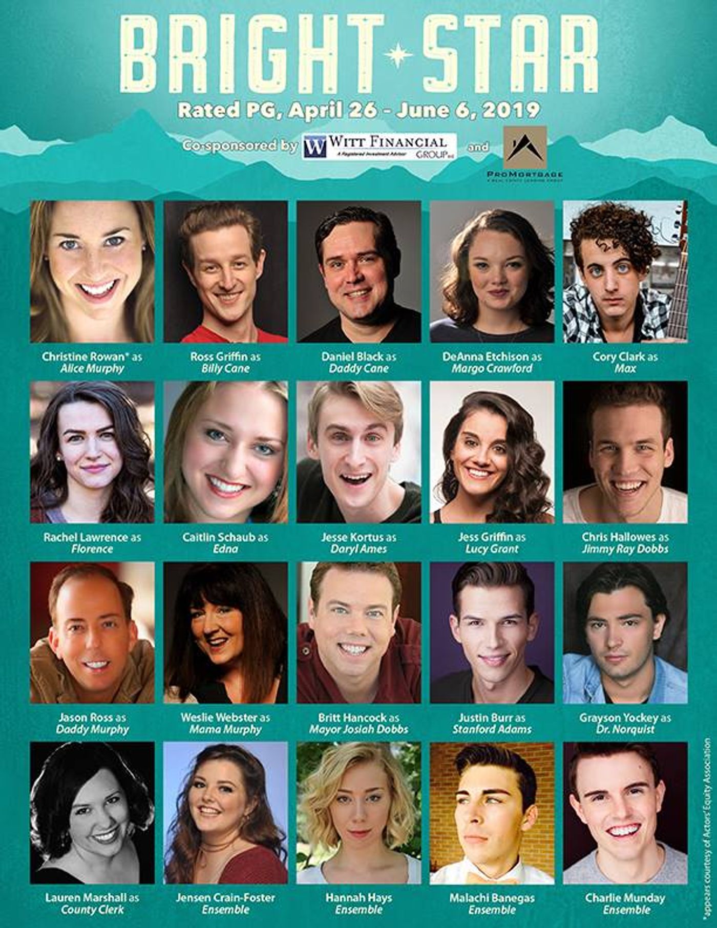 Review: Christine Rowan is a Revelation in Cumberland County Playhouse's BRIGHT STAR  Image