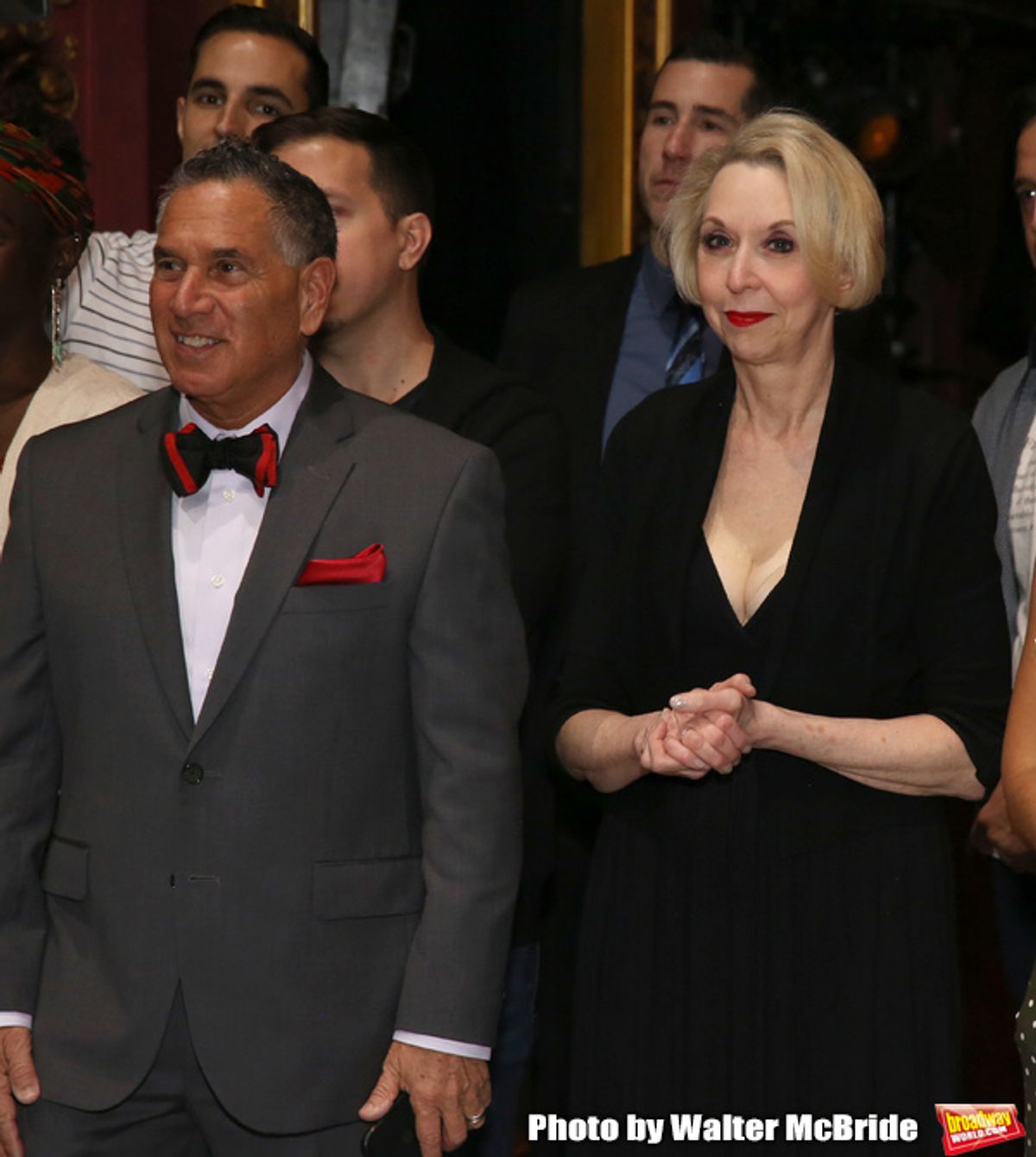 Robert Horn and Julie Halston at 