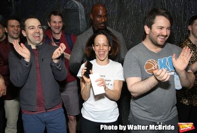 Rob McClure, Leslie Kritzer  and Alex Brightman Photo