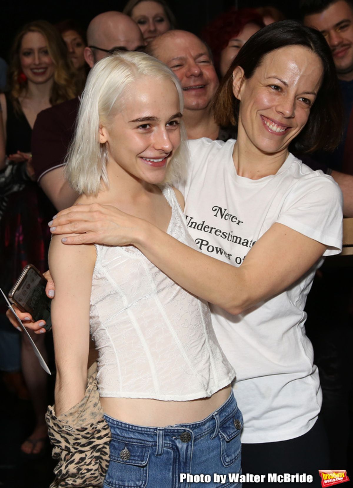 Sophia Anne Caruso and Leslie Kritzer at 