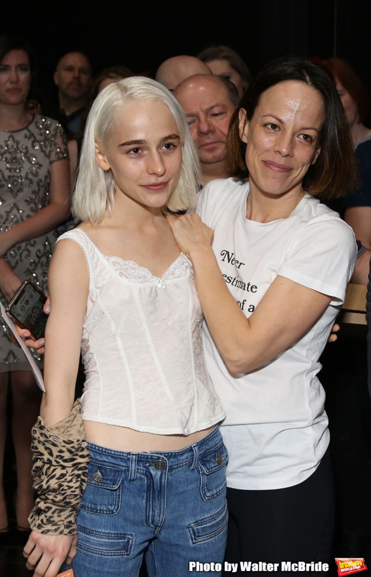 Sophia Anne Caruso and Leslie Kritzer at 