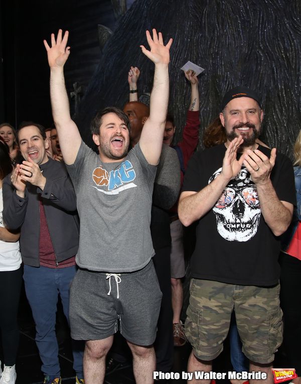Rob McClure, Alex Brightman and Adam Dannheisser  Photo