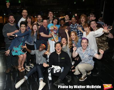 Jill Abramovitz with the ensemble cast Photo