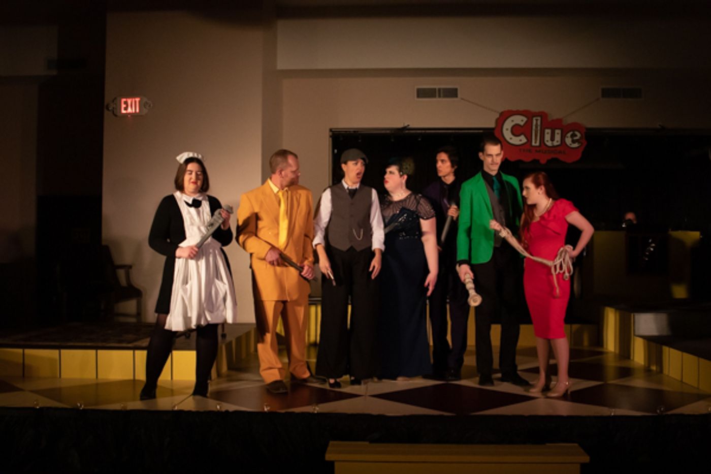 Photo Coverage: First look at The Lancaster Playhouse's CLUE: THE MUSICAL Photo Coverage: First look at The Lancaster Playhouse's CLUE: THE MUSICAL Image