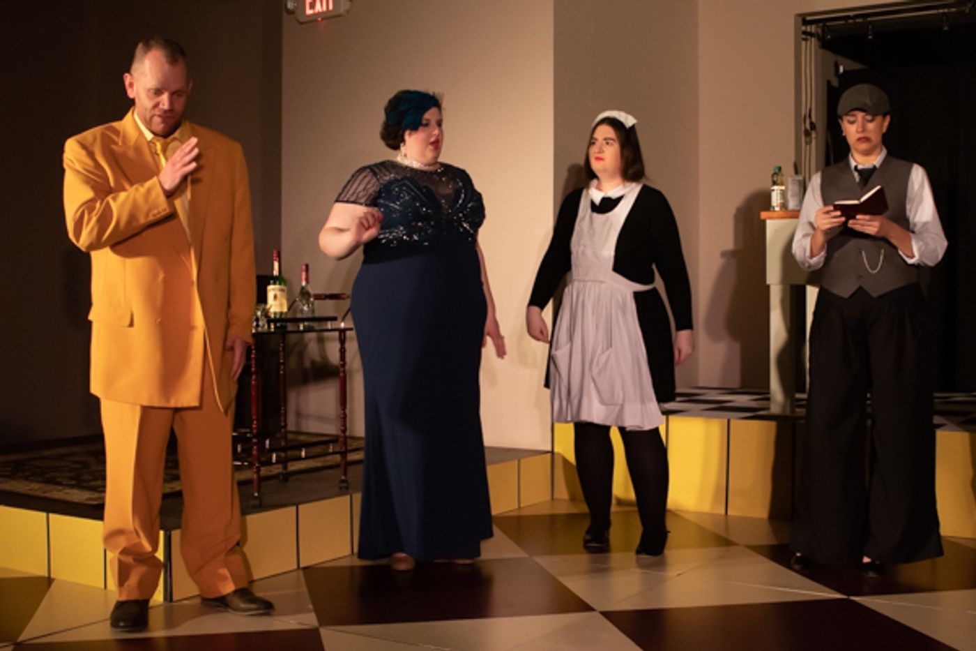 Photo Coverage: First look at The Lancaster Playhouse's CLUE: THE MUSICAL Photo Coverage: First look at The Lancaster Playhouse's CLUE: THE MUSICAL Image