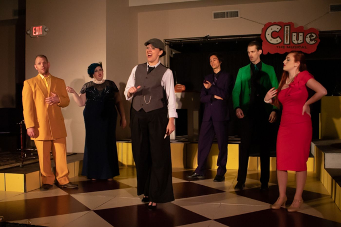 Photo Coverage: First look at The Lancaster Playhouse's CLUE: THE MUSICAL Photo Coverage: First look at The Lancaster Playhouse's CLUE: THE MUSICAL Image
