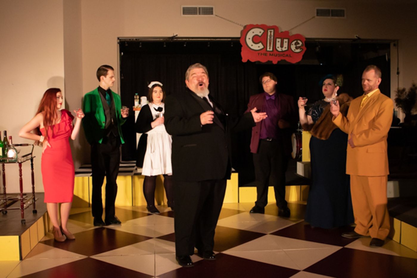 Photo Coverage: First look at The Lancaster Playhouse's CLUE: THE MUSICAL Photo Coverage: First look at The Lancaster Playhouse's CLUE: THE MUSICAL Image