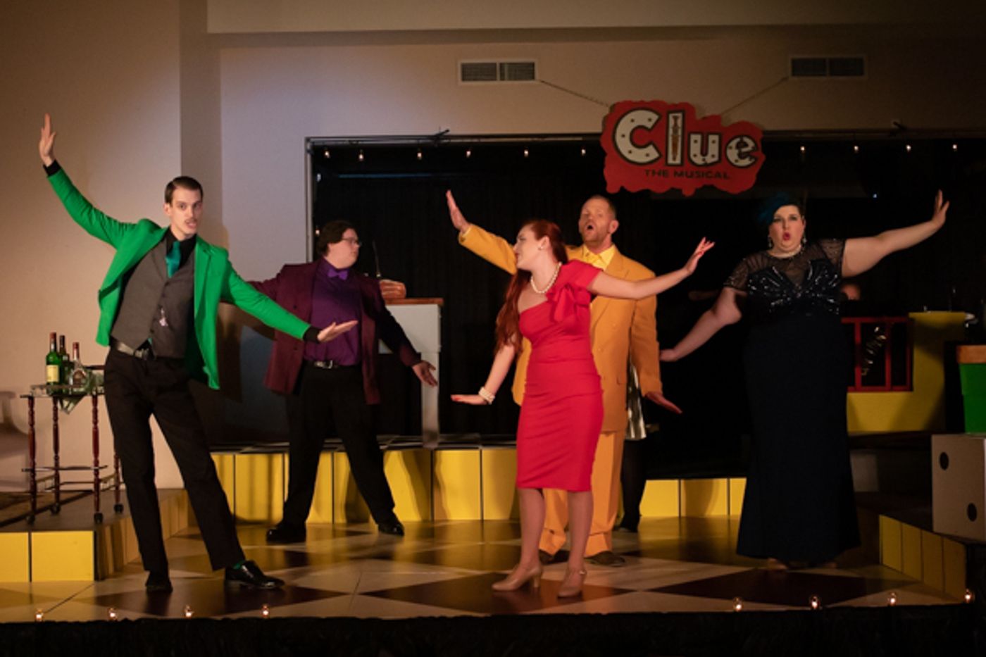 Photo Coverage: First look at The Lancaster Playhouse's CLUE: THE MUSICAL Photo Coverage: First look at The Lancaster Playhouse's CLUE: THE MUSICAL Image
