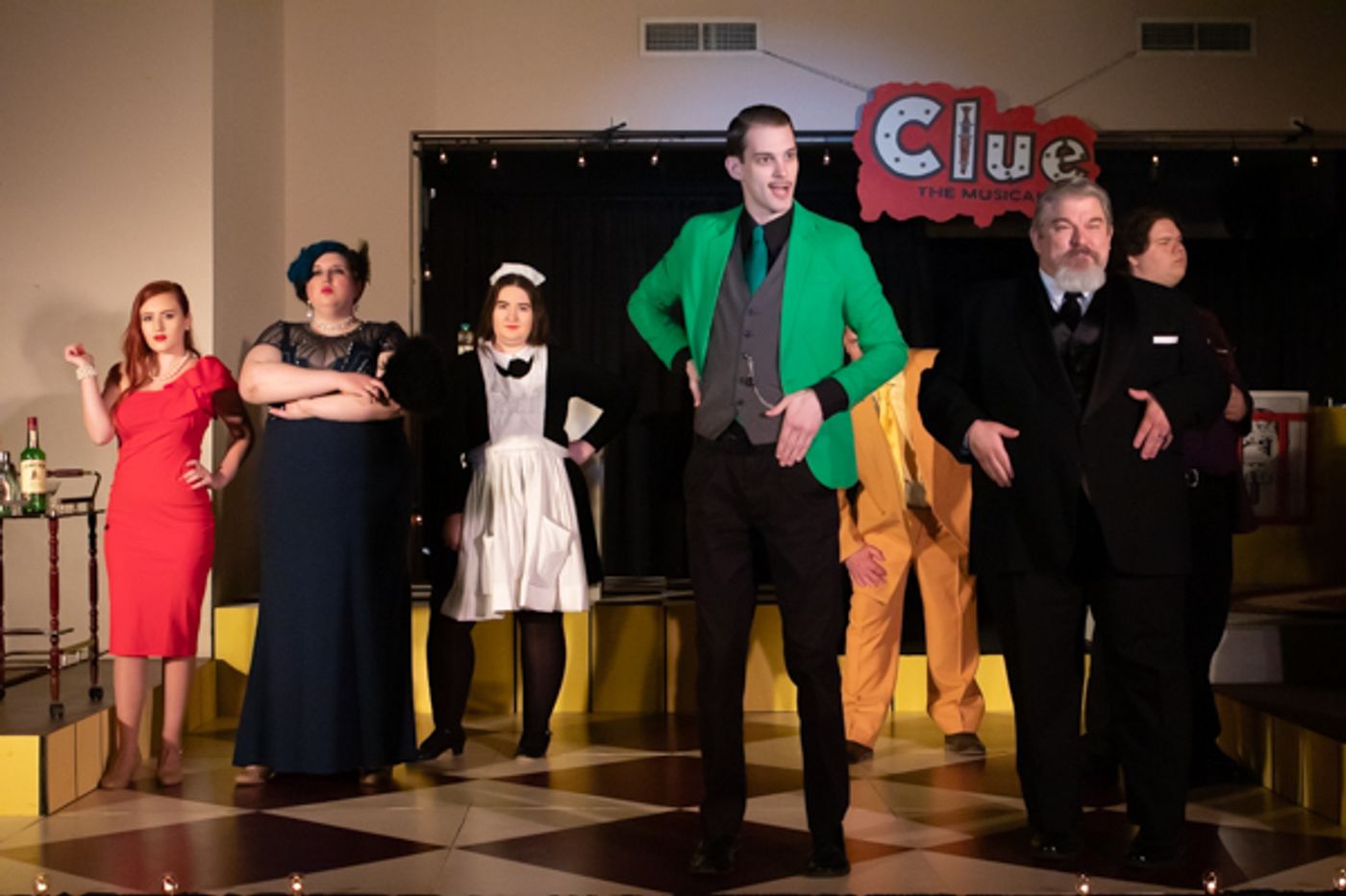 Photo Coverage: First look at The Lancaster Playhouse's CLUE: THE MUSICAL Photo Coverage: First look at The Lancaster Playhouse's CLUE: THE MUSICAL Image