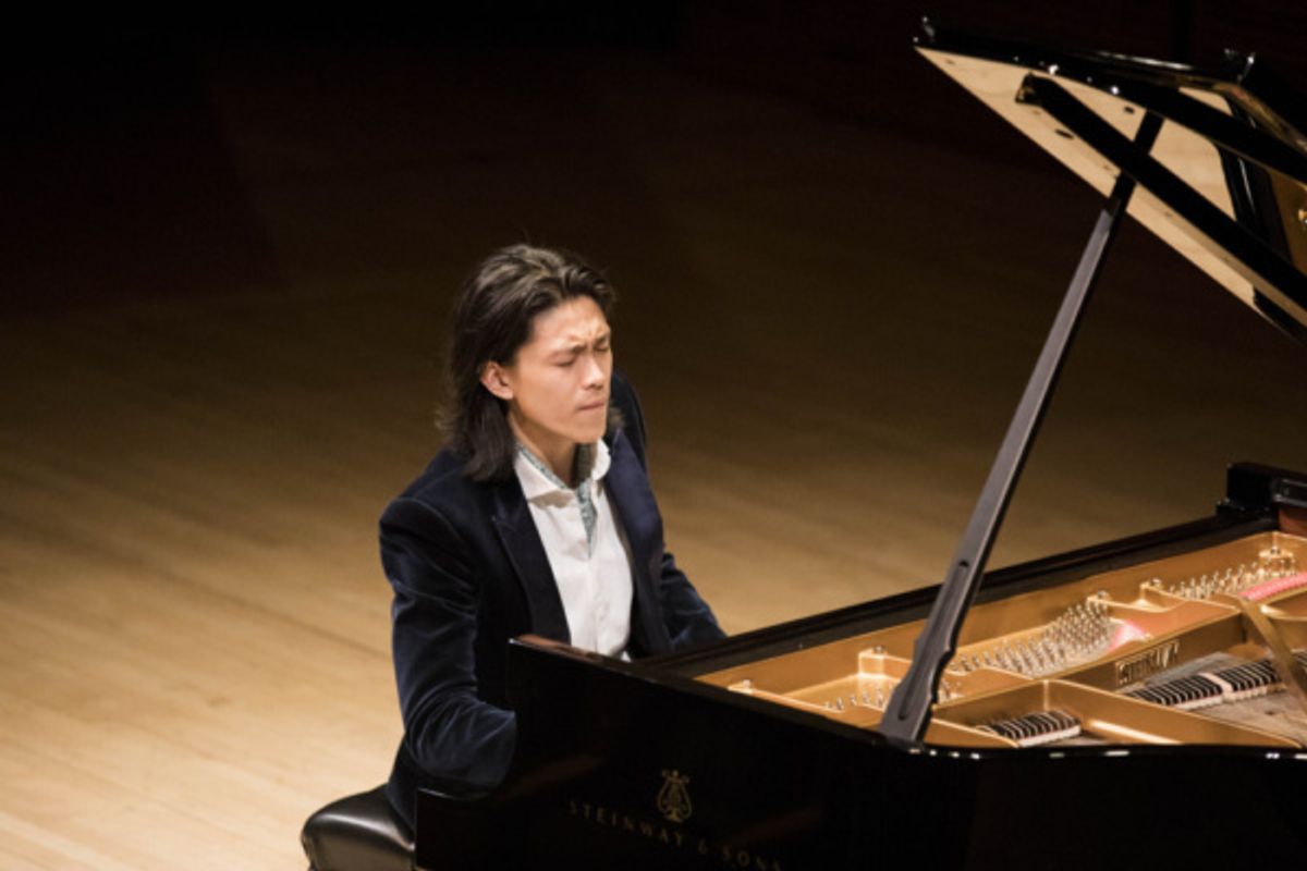 On April 12, 2019, Pianist Cong Bi Carnegie Hall Debut Concert at Zankel Hall. at 