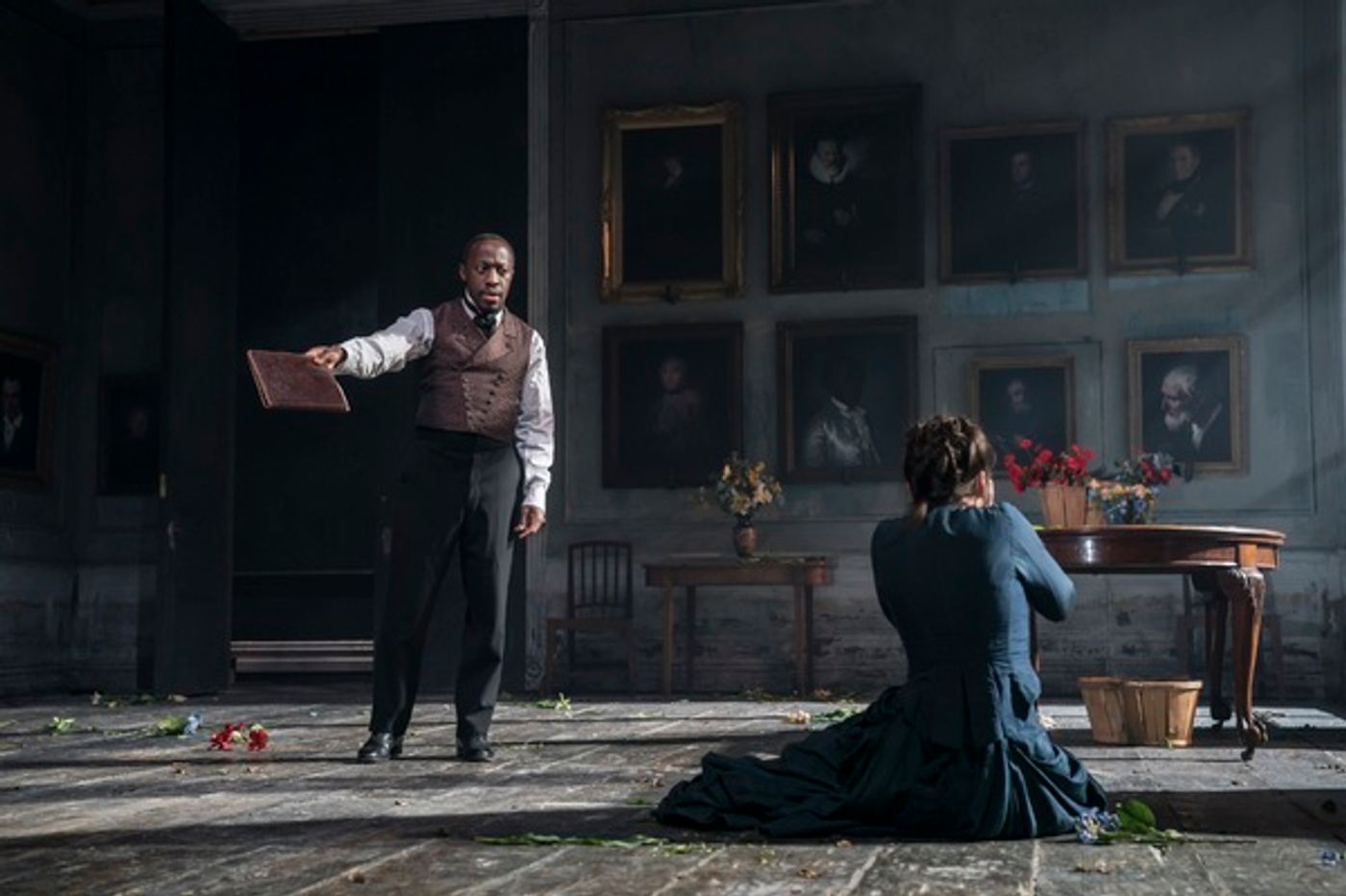 Photo Flash: First Look at Hayley Atwell and the Cast of ROSMERSHOLM in Action  Image