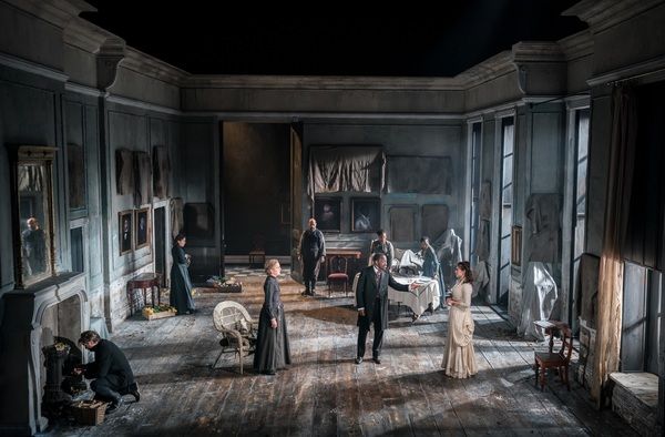 Lucy Briers, Giles Terera and Hayley Atwell and Company Photo