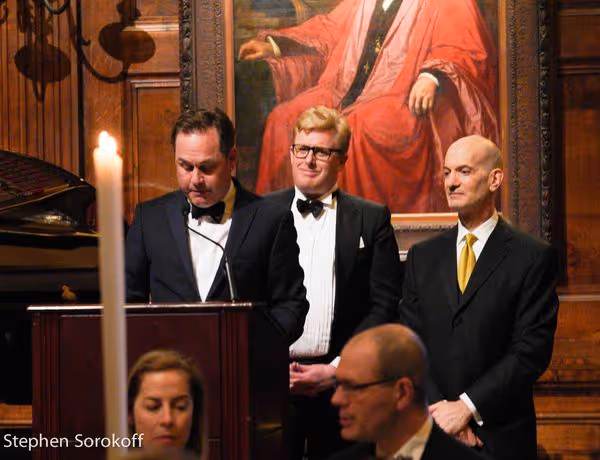 David Rosenbloom, Gus Rosendale, Even Steen, Gala Chairs Photo