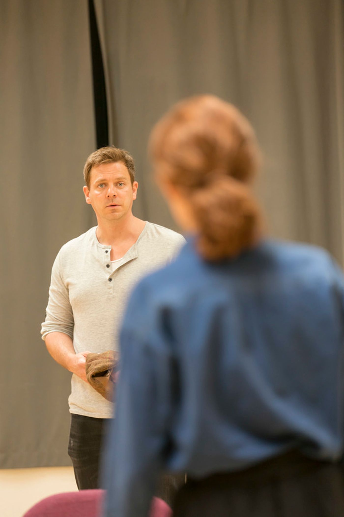 Photo Flash: In Rehearsal with the National's RUTHERFORD AND SON  Image