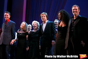 Brian Stokes Mitchell, Emily Loesser, Jo Sullivan Loesser, Paul McCartney, Audra McDo Photo