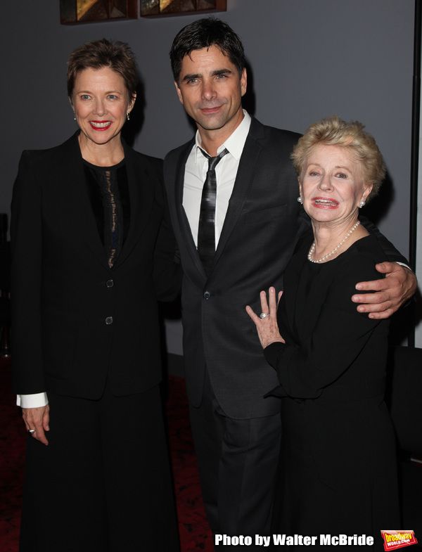 Annette Bening, John Stamos, Jo Sullivan Loesser
Backstage for Chance & Chemistry: A  Photo
