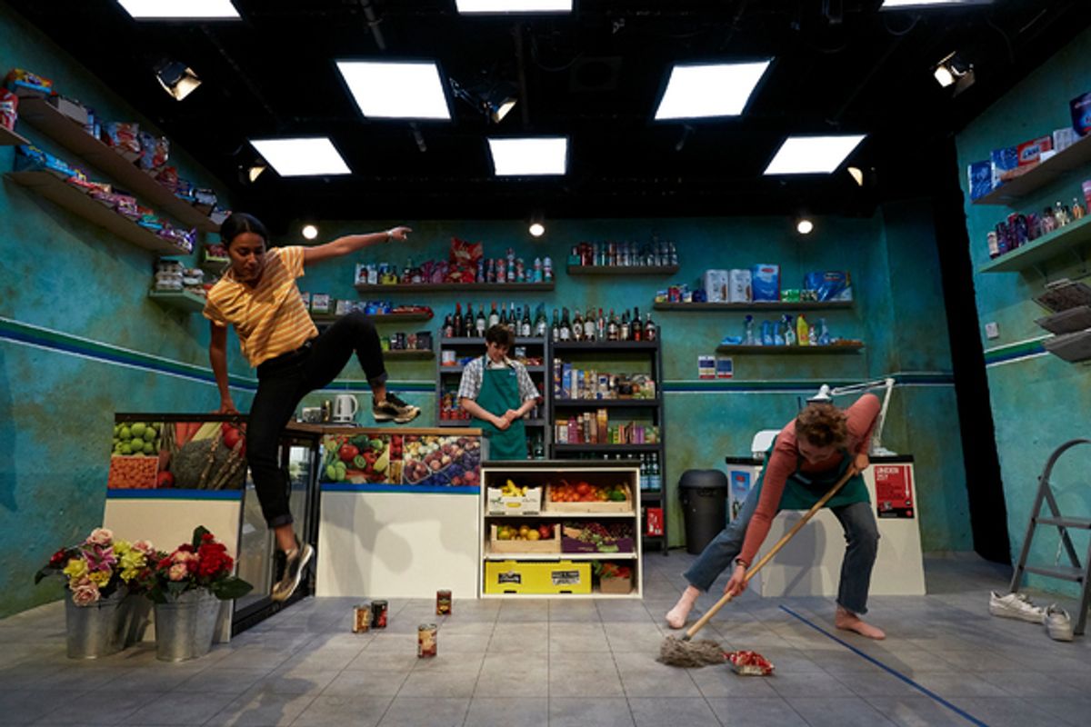 Fanta Barrie (Hope), Misha Butler (Michael), Olivia Rose Smith (Katie) at 