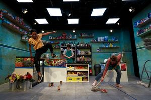 Fanta Barrie (Hope), Misha Butler (Michael), Olivia Rose Smith (Katie) Photo