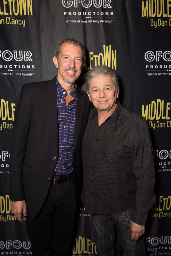 Alexander Fraser and Adrian Zmed Photo