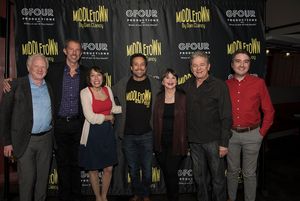 Cast with Alex Fraser, Seth Greenleaf and Josh Fiedler @ BroadwayWorld Cast with Alex Fraser, Seth Greenleaf and Josh Fiedler Photo